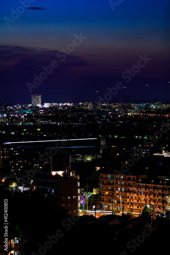 街の夜景 City night view