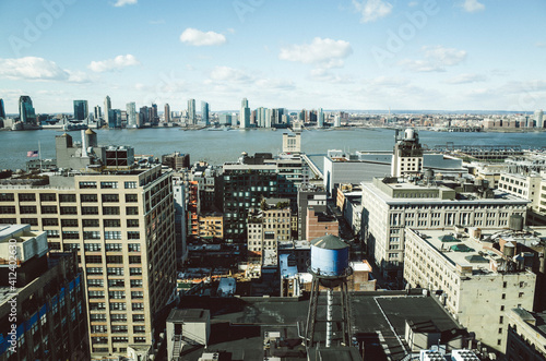 view from a building of soho new york photo