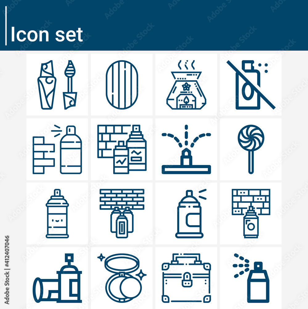 Simple set of remainder related lineal icons. Simple set of remainder related lineal icons.