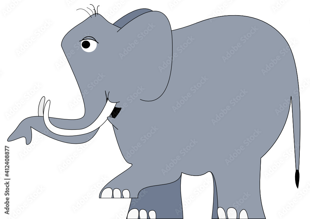 Obraz premium Elefant