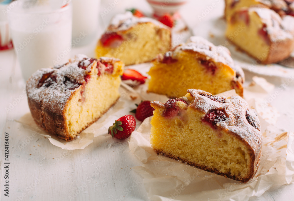 Strawberry cake Strawberry cake
