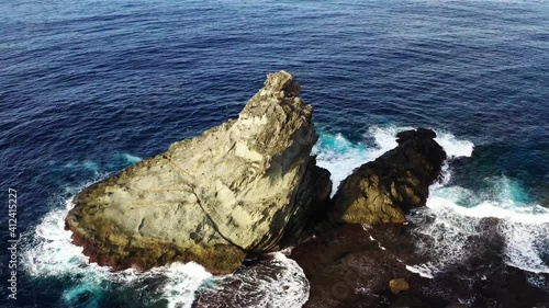 drone view uganzaki lighthouse ishigaki island Okinawa photo