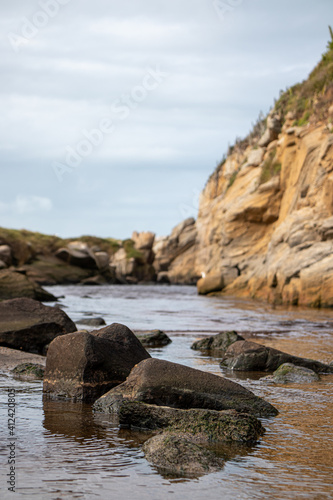 rocks on the river