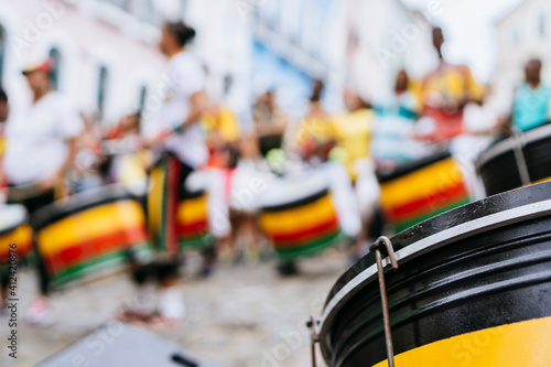 Wallpaper Mural Musicians playing Samba Music. Brasil. Torontodigital.ca