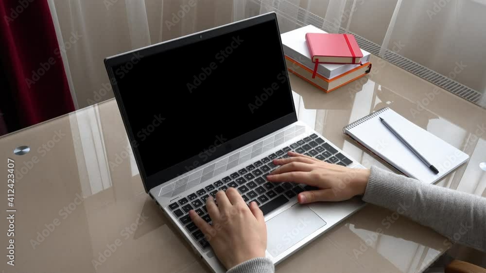The girl working at home office hands on keyboard. Alpha channel included. Png+alpha. You can insert your background. The girl working at home office hands on keyboard. Alpha channel included. Png+alpha. You can insert your background.