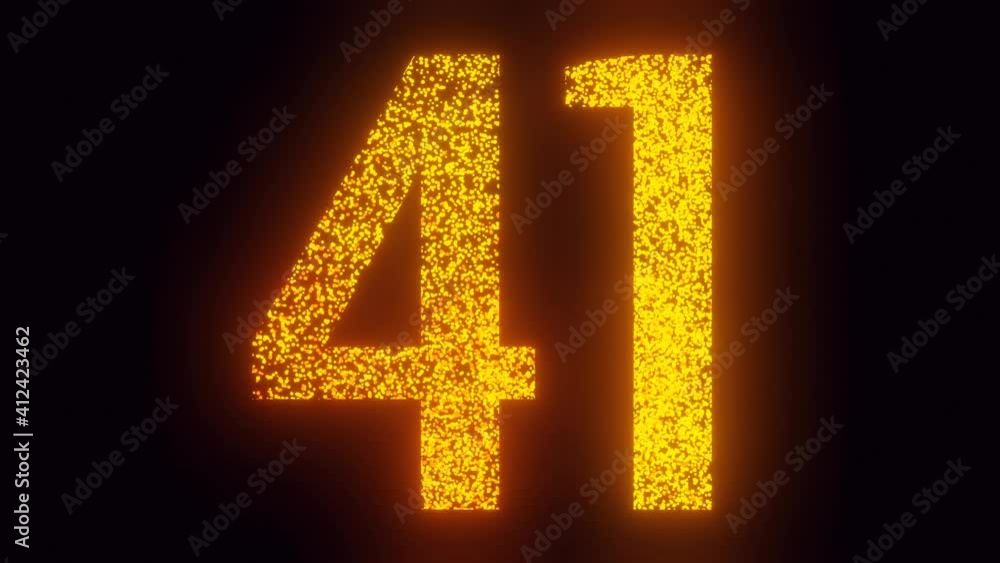 Forty one years happy birthday, anniversary, holiday, celebration fireworks, bloom, sparkles number animation. 3 fonts variations, 480 frames for each variant. 4K Ultra HD 3D render
Forty one years happy birthday, anniversary, holiday, celebration fireworks, bloom, sparkles number animation. 3 fonts variations, 480 frames for each variant. 4K Ultra HD 3D render
