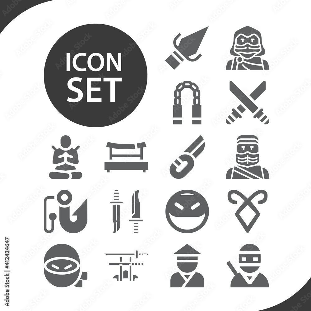 Simple set of anna related filled icons. Simple set of anna related filled icons.