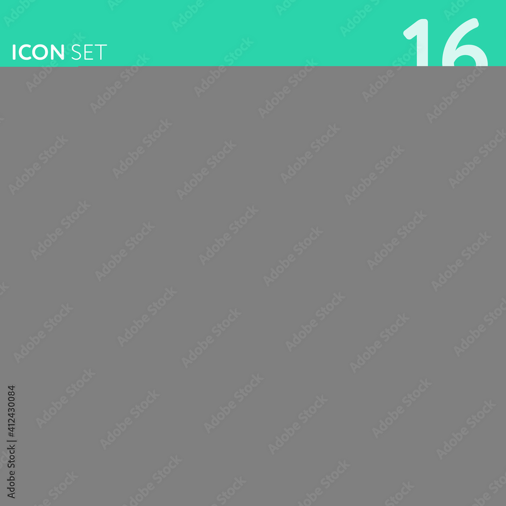 Simple set of 16 icons related to nuclear family Simple set of 16 icons related to nuclear family