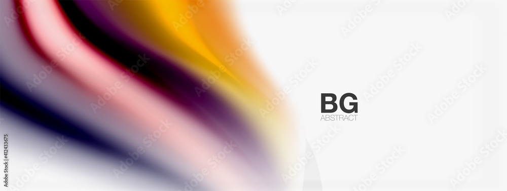 Abstract Background. Smooth flowing lines, blurred waves, rainbow color style stripes. Vector illustrations for covers, banners, flyers and posters and other Abstract Background. Smooth flowing lines, blurred waves, rainbow color style stripes. Vector illustrations for covers, banners, flyers and posters and other
