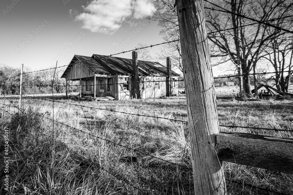 Obraz premium Forgotten Alabama Homestead