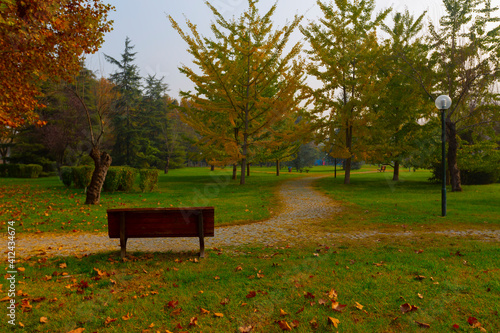 Bursa Lipsli Village and Cinarli Road. Bursa is the city where historical riches and natural beauties are waiting to be discovered in every corner. photo