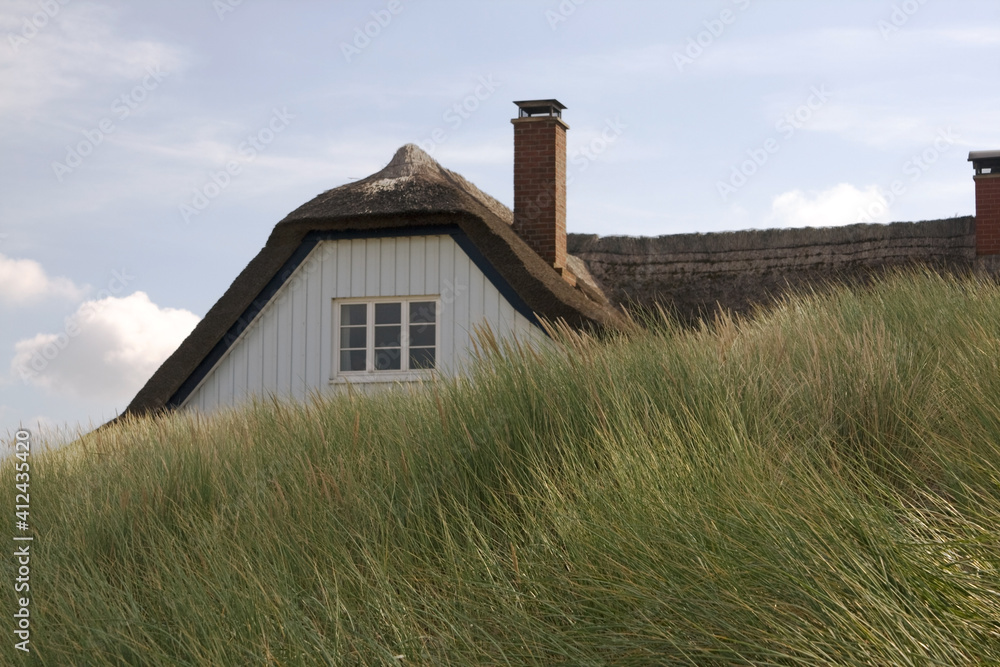 House hidden behind the dunes House hidden behind the dunes