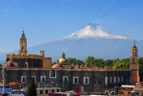 Vista de cholula Puebla photo