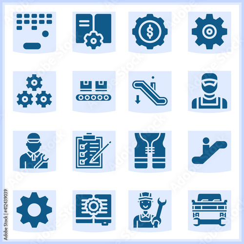 Engines  related simple set. 16  filled