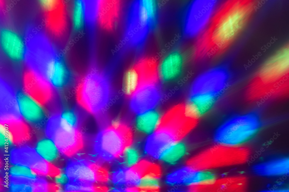 Red green blue color glow and bokeh background illumination Red green blue color glow and bokeh background illumination