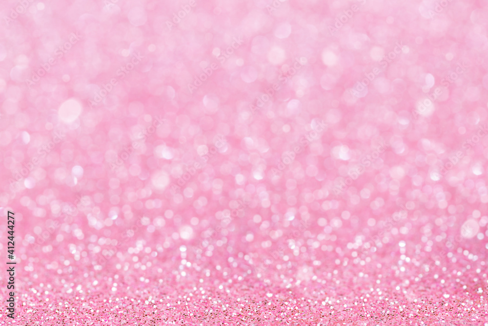 Pink holiday bright defocused glitter background Pink holiday bright defocused glitter background