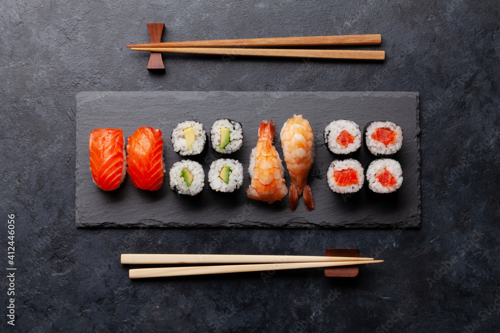 Japanese sushi set Japanese sushi set
