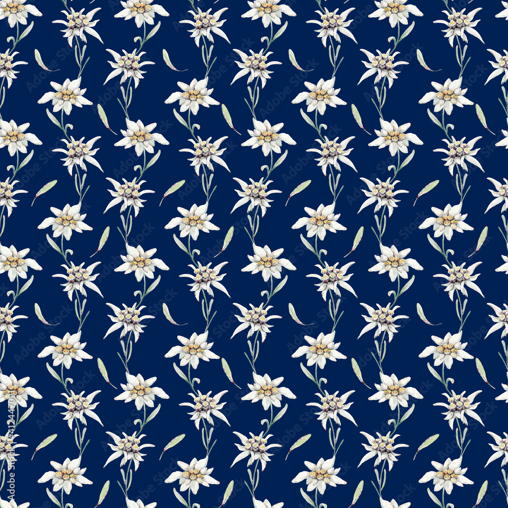 watercolor flowers seamless pattern. watercolor flowers seamless pattern.