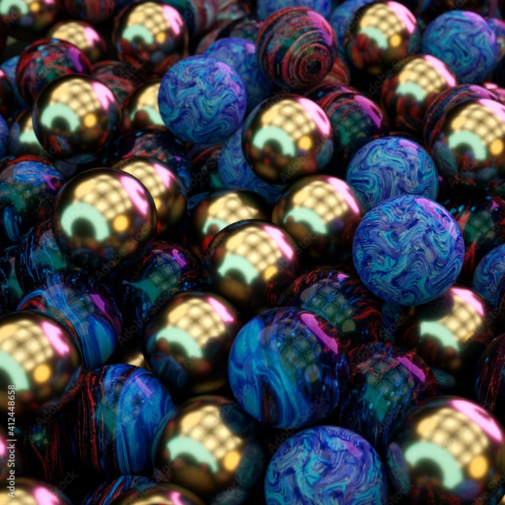 background with colorful spheres background with colorful spheres
