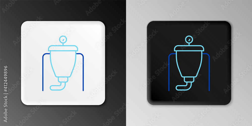 Line Beer brewing process icon isolated on grey background. Colorful outline concept. Vector. Line Beer brewing process icon isolated on grey background. Colorful outline concept. Vector.