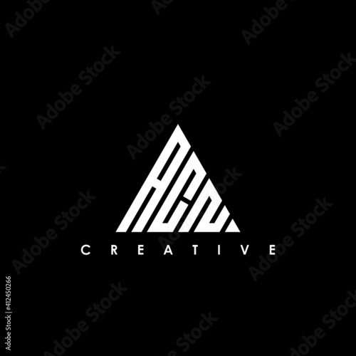 ACN Letter Initial Logo Design Template Vector Illustration
