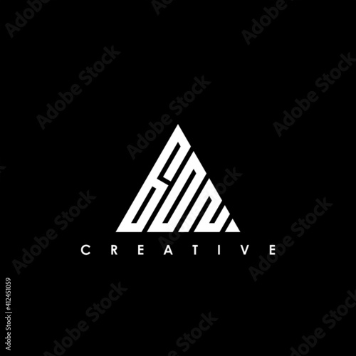 GON Letter Initial Logo Design Template Vector Illustration