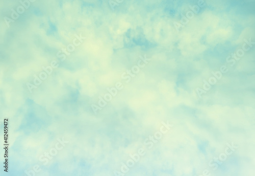 Color sky with clouds background