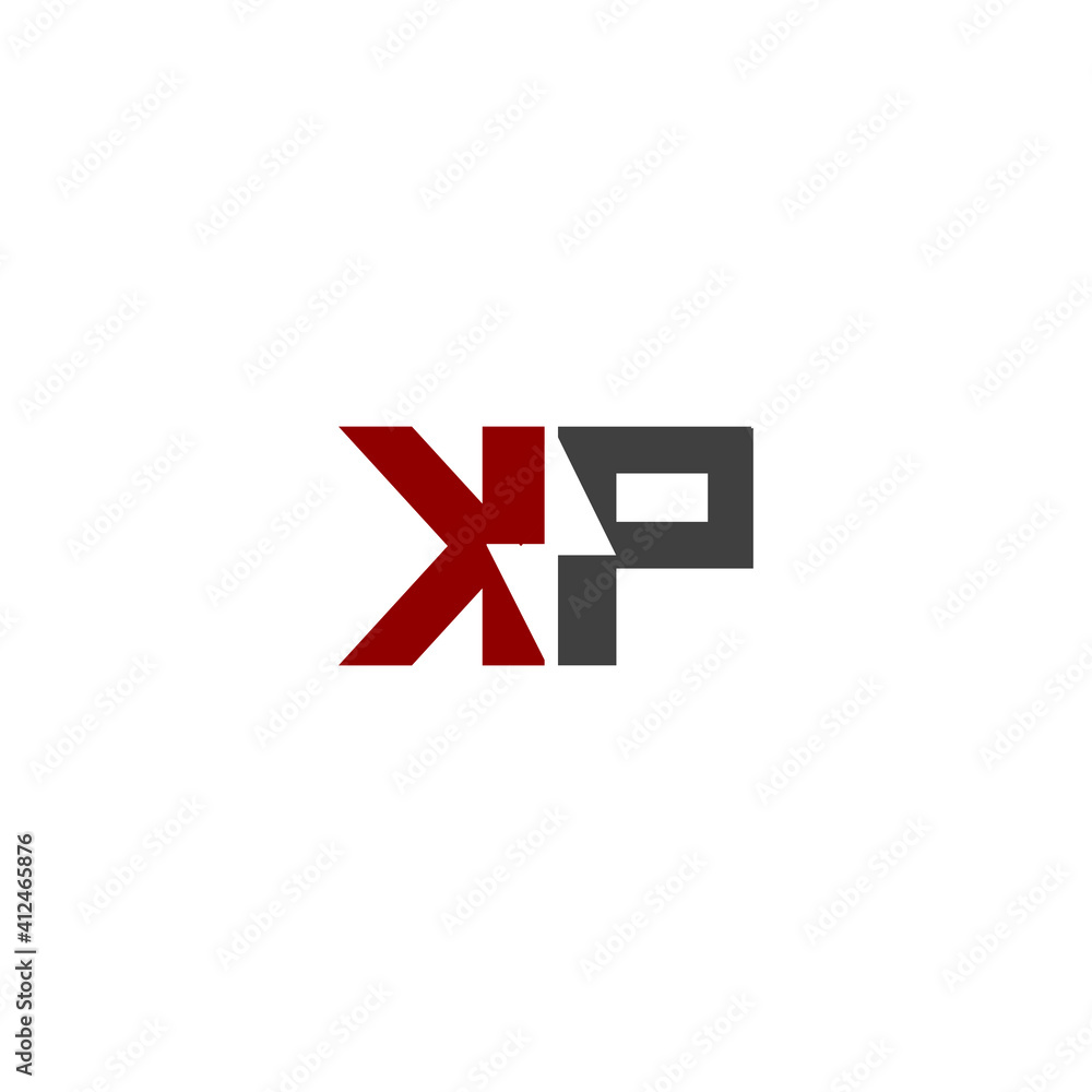 KP electric initial logo design vector icon KP electric initial logo design vector icon