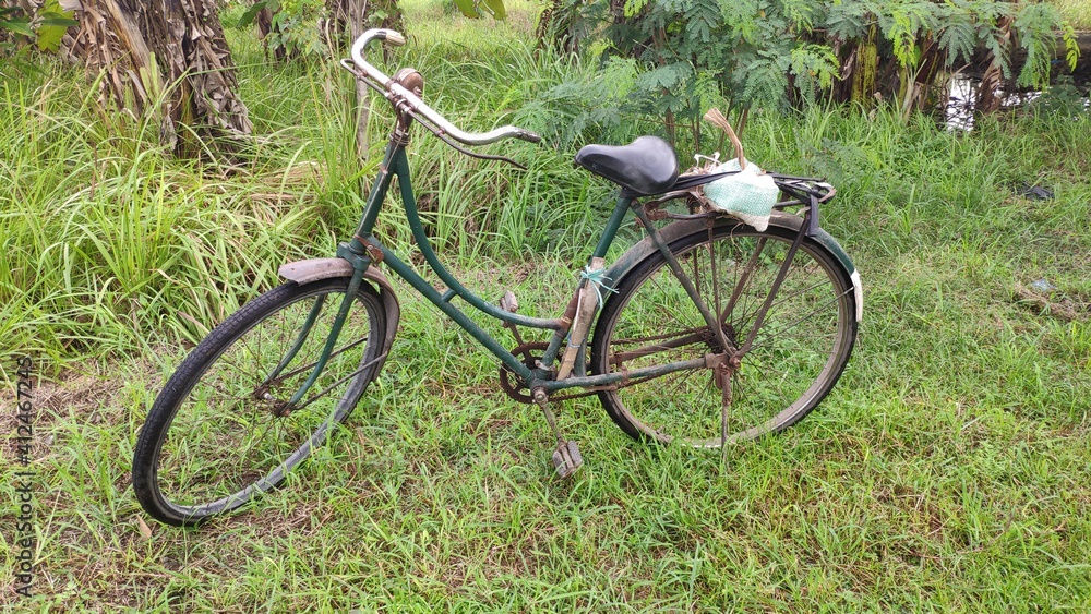 Fototapeta premium Farmer's bicycle