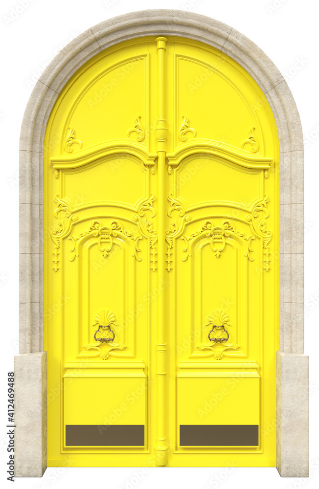 Fototapeta premium Classic doors for luxury homes