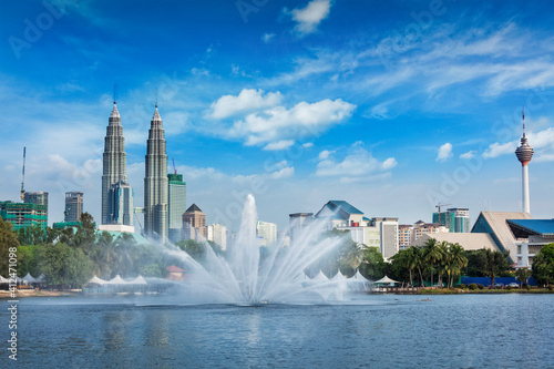 Canvas Print Kuala Lumpur skyline