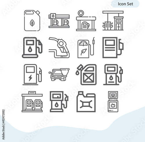 Simple set of take up related lineal icons.