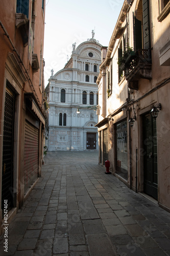San Zaccaria church, city of Venice, Italy, Europe © robodread