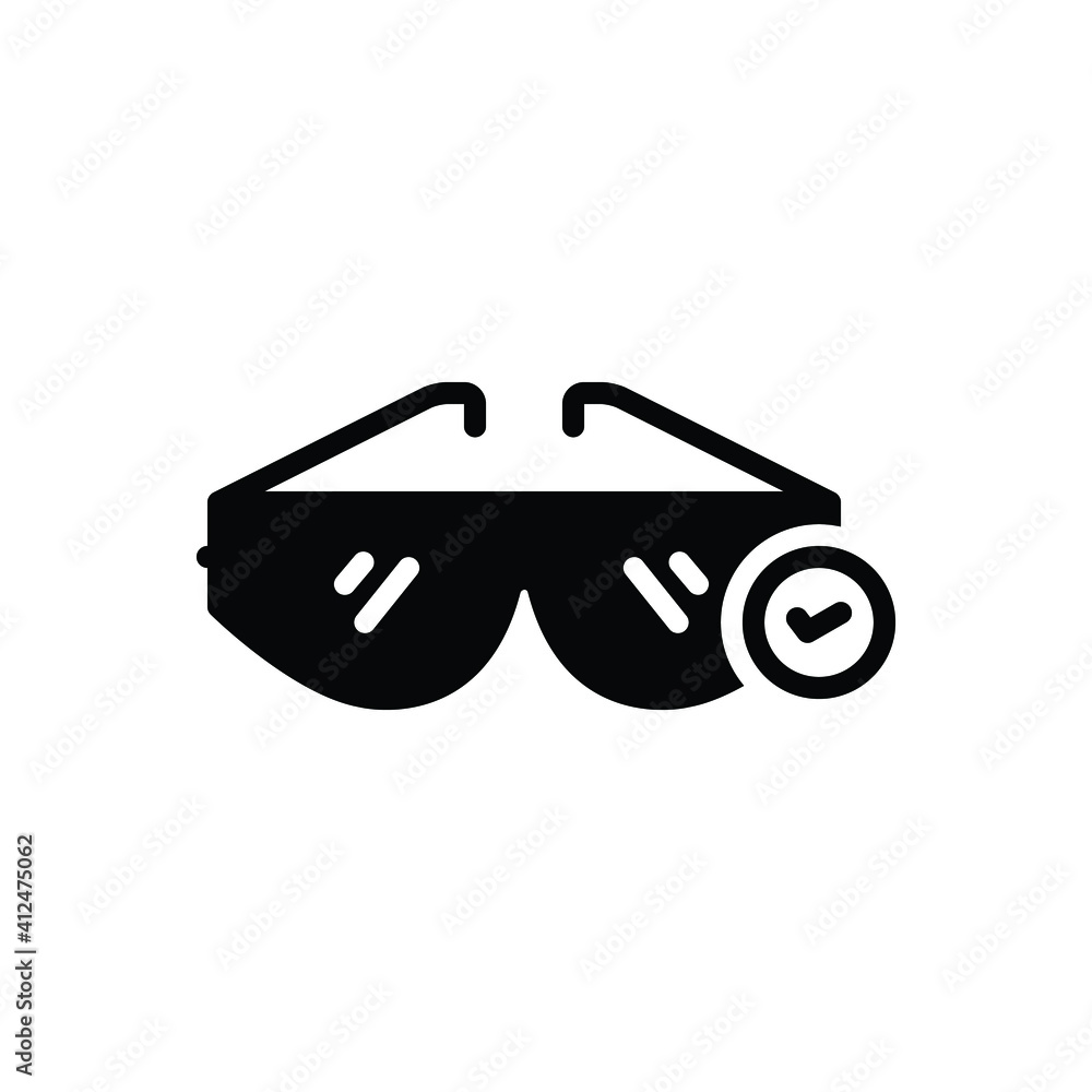 Black solid icon for appropriate Black solid icon for appropriate