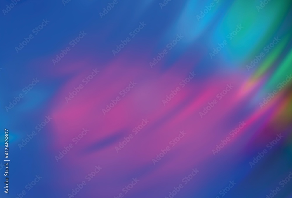 Obraz premium Dark Pink, Blue vector abstract bright texture.