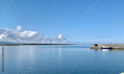 Europe, Ireland, Shannon Estuary, Scattery Island,
Lockdown Skies
