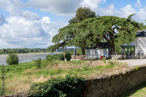 Sainte-Gemmes-sur-Loire, France - augustus 2020 photo