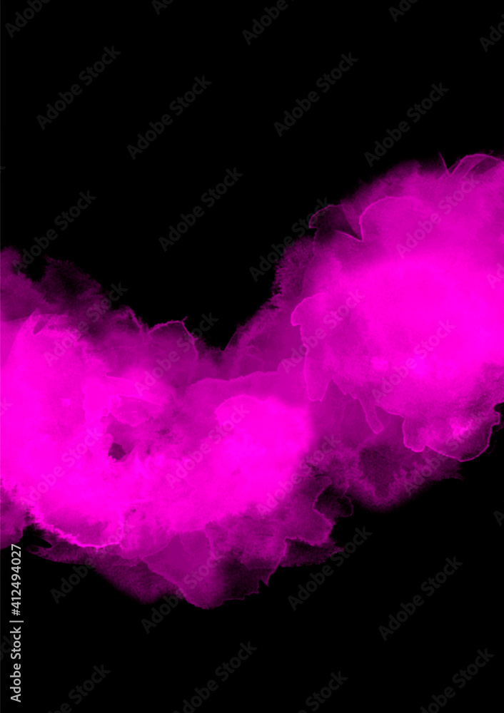 Watercolor Background - pink - 4