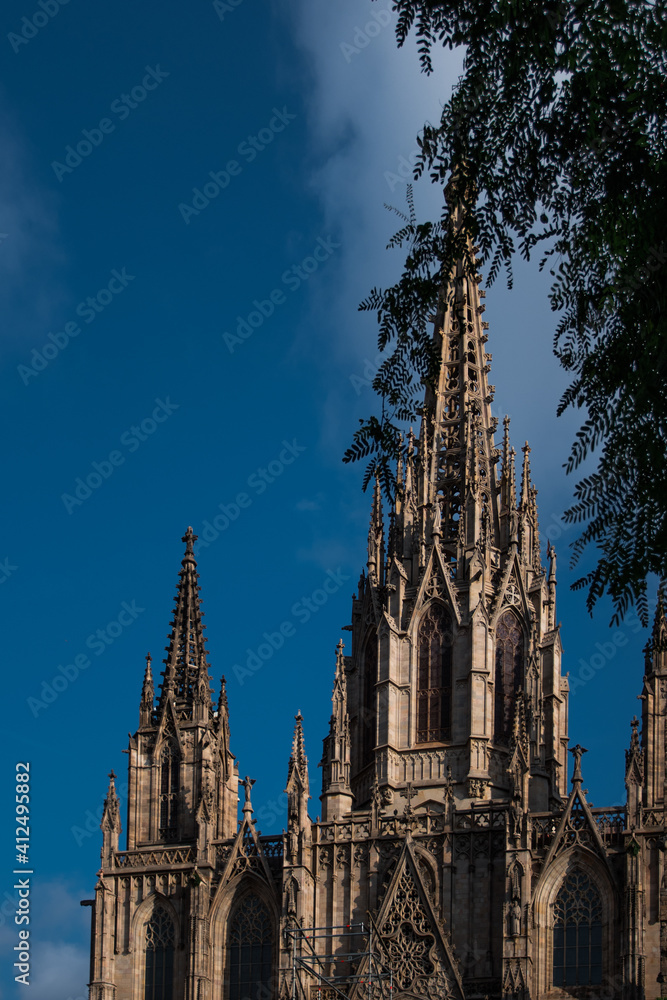 Cathedral in Barcelona Spain