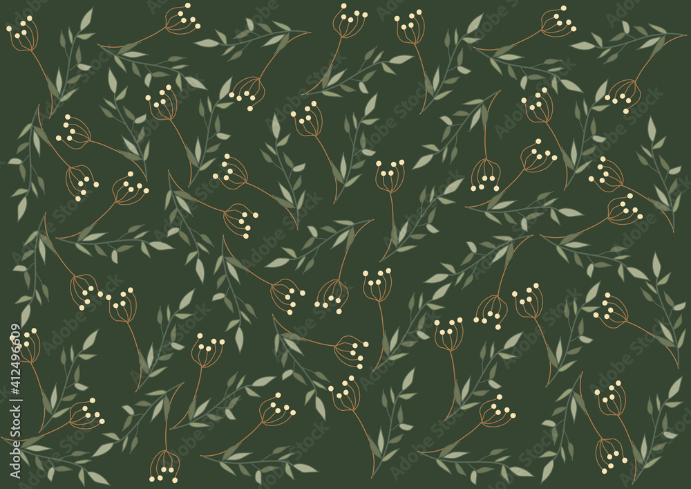 seamless pattern with flowers seamless pattern with flowers