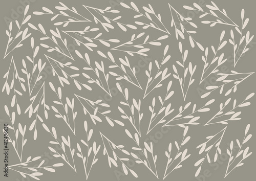 seamless pattern with bamboo