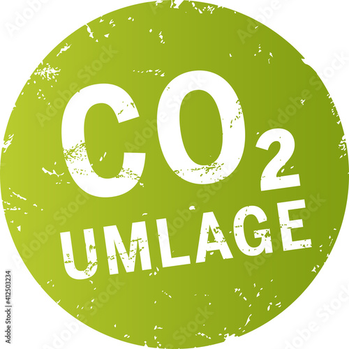 grüner Button CO2 Umlage