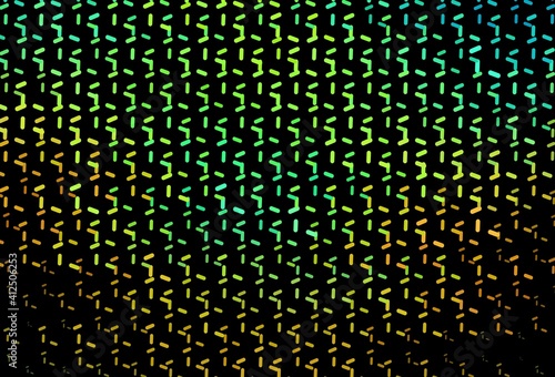 Dark Multicolor vector pattern with sharp lines.