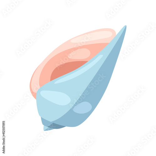 Illustration of seashell.