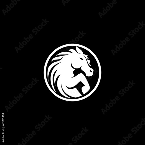 Vector mascot, cartoon of horse, Vector illustration icons and logo design elements - horse vector