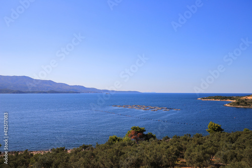 Beautiful sea view in Ksamil, Albania © VP