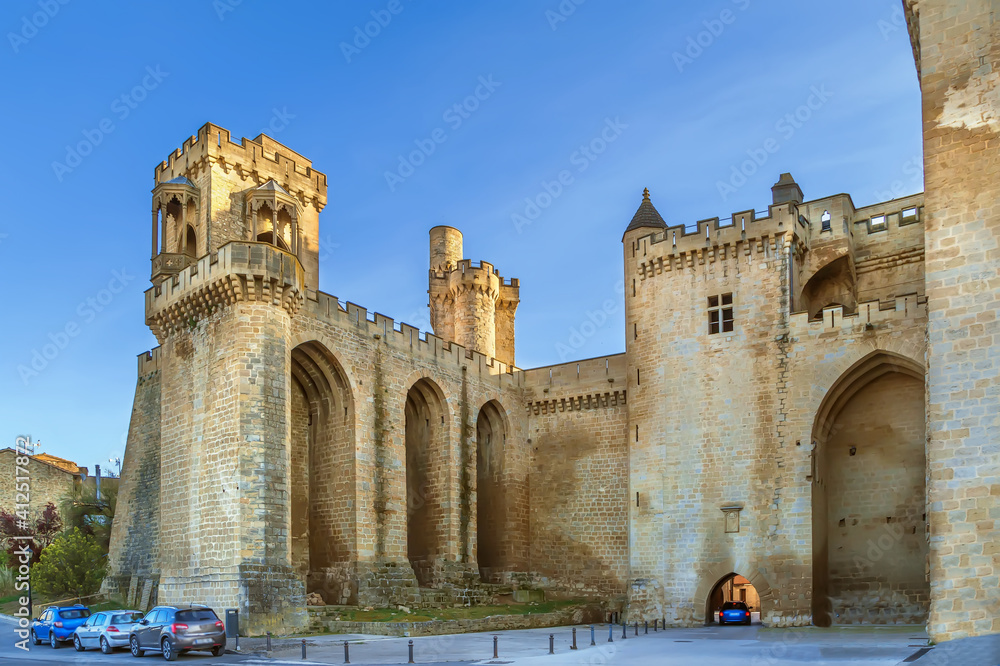 Palace of the Kings of Navarre, Olite, Spain