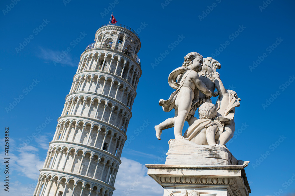 Pisa the tower Tuscany Italy