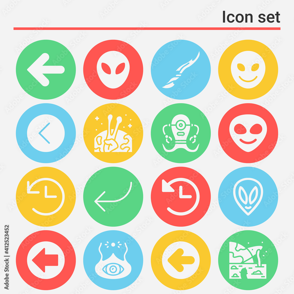 16 pack of exile filled web icons set 16 pack of exile filled web icons set