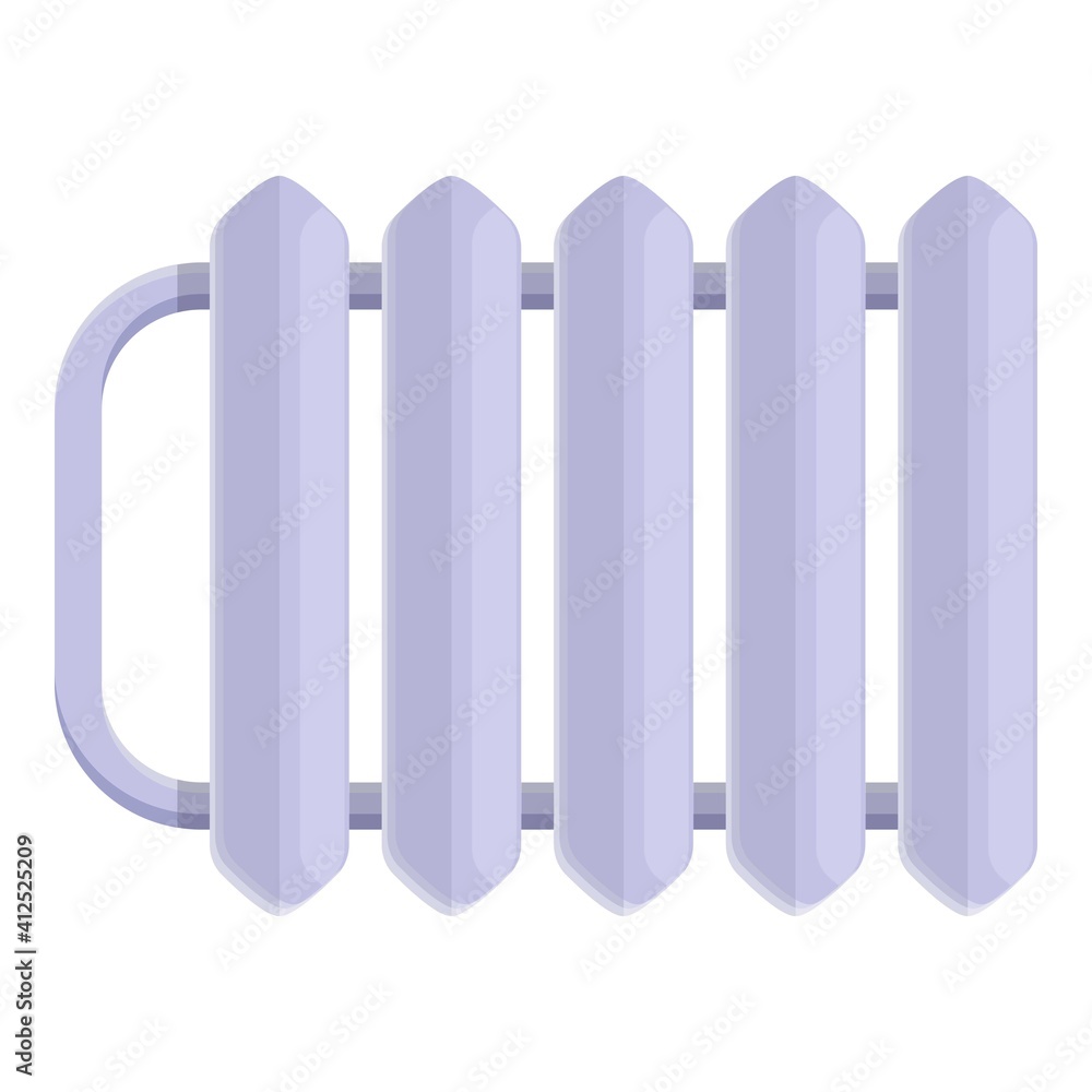 Home calorifer icon. Cartoon of home calorifer vector icon for web design isolated on white background Home calorifer icon. Cartoon of home calorifer vector icon for web design isolated on white background